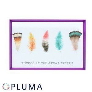 사각 플레이트 식탁 쟁반 다용도 36 x 24cm 주방 정리