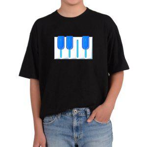 길단 반팔 USA핏 아이스크림 막대아이스크림 하드바 파란색그림 다양한색상 전사이즈