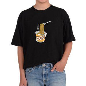 길단 반팔 USA핏 누들 한국라면 라멘 컵라면 인스턴트 김치랑그림 다양한색상 전사이즈