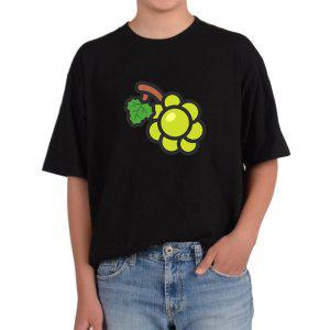 길단 반팔 USA핏 포도 과일 주렁주렁 달콤그림 다양한색상 전사이즈