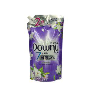 다우니 고농축 섬유유연제 (7일 탈취파워 화이트티와 릴리) 1.6L