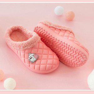 몰랑이 EVA 방한 털실내화 1P 가벼운 겨울 내피 신발