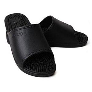 다용도 지압 슬리퍼 270mm 블랙 1P 거실 실내화 신발