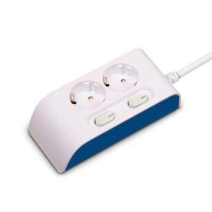 고급 멀티탭 안전 콘센트 개별 전원 스위치 2구 1.5M 전선 굵은 하이탭