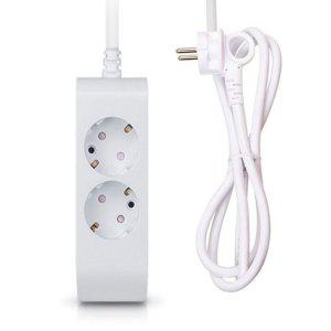 안전한 고급 멀티탭 전원선 10M 2구 콘센트 전자기기 멀티코드 접지형