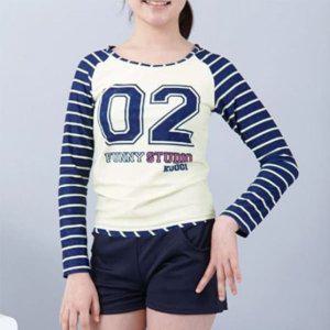 래쉬가드 주니어 여아 02 쿠기 세트 수영복