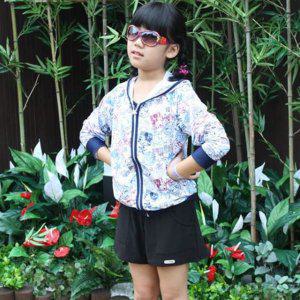 미키 수영복 4p 래쉬가드 스윔팬츠 세트 주니