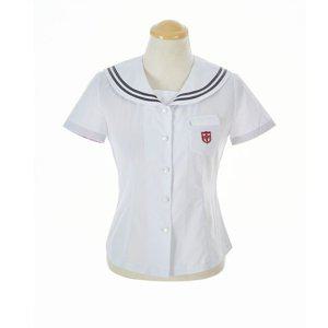 교복몰 여자교복 여고교복 두줄카라 블라우스 중