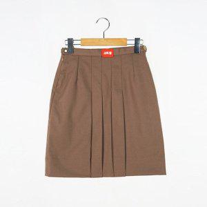 4줄주름 교복 바지 여학생 브라운계열 중고 여