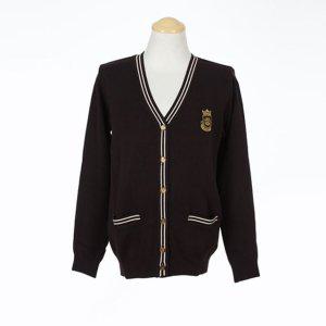 학생가디건 중학생 교복 베이지 투라인 서울여고