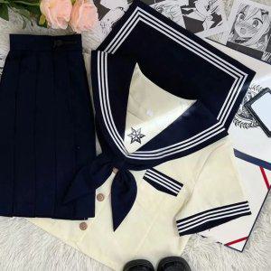 교복몰 세라복 세줄라인 세라교복 졸사 마린 교