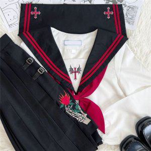 레드라인 세라교복 긴팔 데빌 코스프레 일본교복