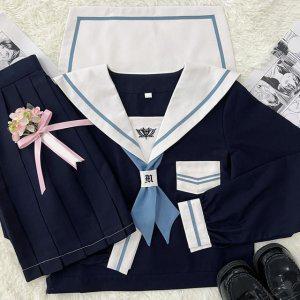 미니포켓 세라교복 코스프레 세일러복 긴팔 일본