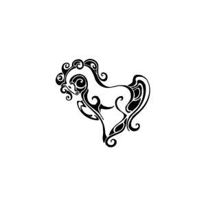 자동차포인트 0247 유니콘 튜닝스티커(M)