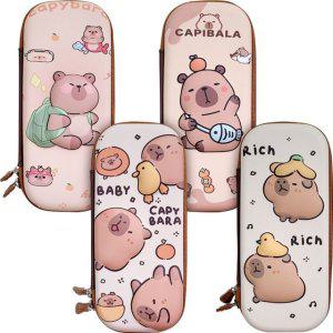 랜덤패턴 케이스 카피바라하드케이스 하드케이스 필통