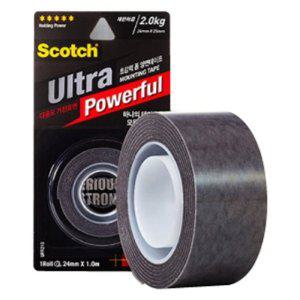 다용도 3M UPR210 폼양면테이프 폼 초강력양면테이프 회색