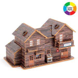 미니 프라모델 청계천 판잣집 영공방 조립 모델 no.1