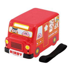 입체형 도시락통 스케이터 디자인 별의 커비 2단 버스형 도시락 보온도시락