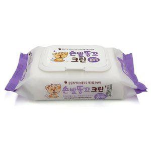 애견손발티슈 캡형애완동물청소티슈 고양이휴대용물티슈