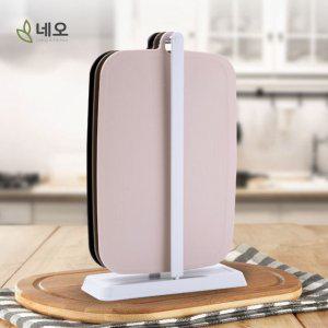 걸이형인덱스도마 주방용도마세트 거치대포함도마 인덱스도마