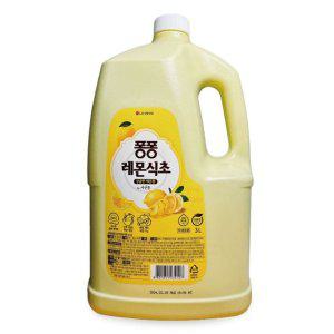 자연퐁리필세제 자연퐁 레몬식초주방세제 레몬향 3.04L 리필용기