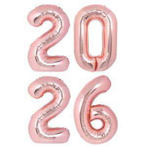 숫자은박풍선(대)로즈골드2026패키지