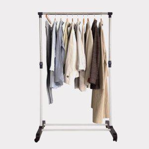 철재매장용행거 900행거 이동식행거 블랙이동식행거