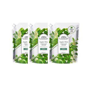 3개입 민트리필유연제 대용량유연제 실내건조유연제 리필형