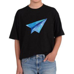 비캔버스BECANVAS 32수2합 피그먼트반팔티 파란 종이 비행기 떴다떴다 비행기 날아라 모든색상사이즈