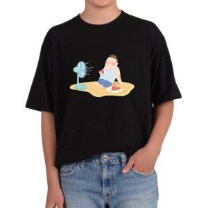 비캔버스BECANVAS 32수2합 피그먼트반팔티 여름 더위 선풍기 수박 여름휴가는 선풍기 모든색상사이즈