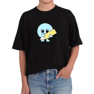 비캔버스BECANVAS 32수2합 피그먼트반팔티 연필 귀여운 원캐릭터 CIRCLE PENCIL 모든색상사이즈