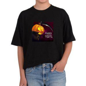 비캔버스BECANVAS 32수2합 피그먼트반팔티 할로윈데이 파티 호박등 호박가면 공포HAPPY 모든색상사이즈