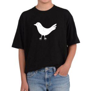 비캔버스BECANVAS 32수2합 피그먼트반팔티 새 BIRD 흰새 검은새 조류학자 조류학과 삼족 모든색상사이즈