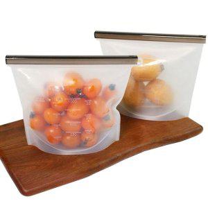 대용량실리콘백 식품보관지퍼백 1000ml밀폐팩 저장팩 보관용