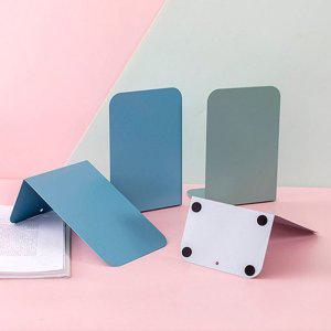 서류 수납용 철재 이동식 책꽂이 2개 세트 블루 책상정리함