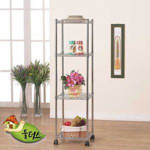 문에거는 5단 철제 벽걸이 네트망 다용도선반