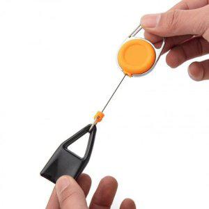 아이디어 라이터키고리 (8color 연장 립밤 호환 스테디 릴홀더 남성용 차키 열쇠 고리 팬츠 벨트 키홀더)