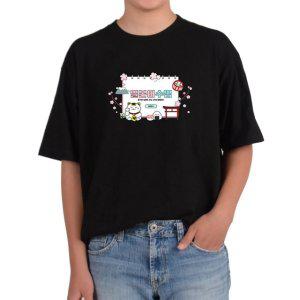 비캔버스BECANVAS 32수2합 피그먼트반팔티 일본어수업 일본어 여행 고양이 벚꽃 오하요 모든색상사이즈