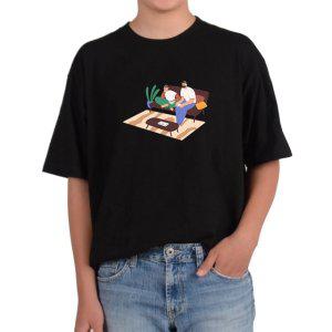 비캔버스BECANVAS 32수2합 피그먼트반팔티 가족게임 아버지와 나 부자게임 콘솔박스 아빠 모든색상사이즈