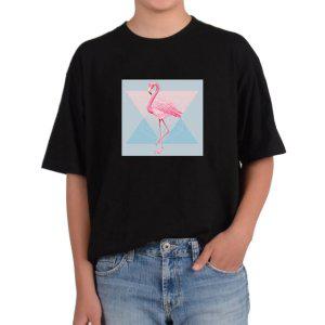 비캔버스BECANVAS 32수2합 피그먼트반팔티 홍학 도도한 새 분홍빛 새 이쁜새 플라밍고 모든색상사이즈