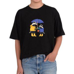 비캔버스BECANVAS 32수2합 피그먼트반팔티 비오는날 우산 개미핥기 형제 화분 나무 우비 모든색상사이즈