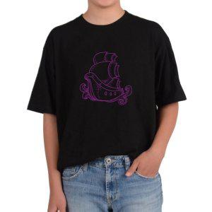 비캔버스BECANVAS 32수2합 피그먼트반팔티 바이킹 해적선 가자 바다로 모든색상사이즈