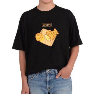 비캔버스BECANVAS 32수2합 피그먼트반팔티 잉어빵 겨울 붕어빵 크림 모든색상사이즈