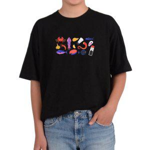 비캔버스BECANVAS 32수2합 피그먼트반팔티 오징어 바다생물 해파리 모든색상사이즈