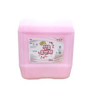 말표 섬유유연제 말통 20kg 대용량 업소용