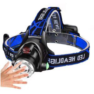 모션감지 LED 충전 헤드 램프 캠핑용 낚시 작업 휴대용 랜턴