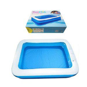 어린이 물놀이용 사각 대형 풀장 200cm 세트