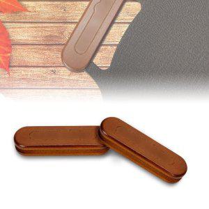 캠핑 주물 그리들 나무 손잡이 무쇠팬