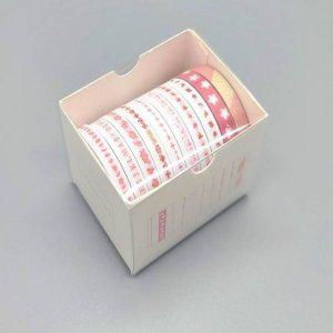 크리스마스 트리 테이프 벽트리 롤 다꾸 크리스마스트리별 컨페티 생일 패턴 종이 벚꽃 마스킹 감성