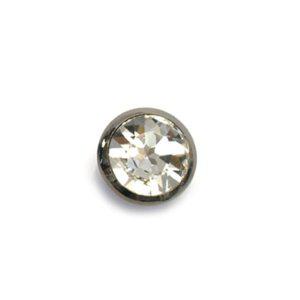 스톤 큐빅 1구 가구손잡이 34mm 흑니켈 가구리폼 손잡